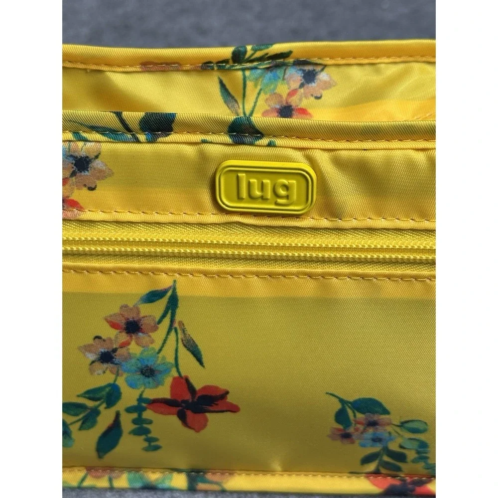 Lug Parasail Cosmetic Bag Case Flowers‎ Yellow
